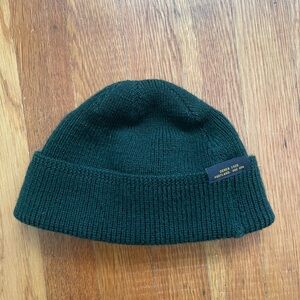 Dark Green Knit Beanie